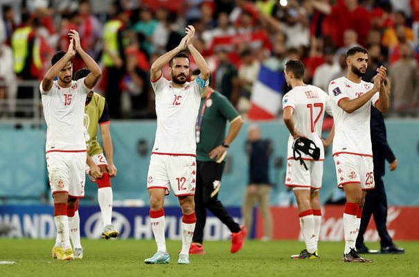 Въпреки успеха над Франция, Тунис си тръгна от Катар. СНИМКА: РОЙТЕРС