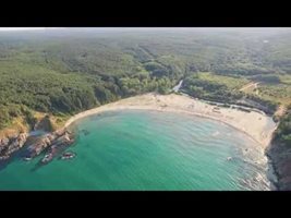 Вижте рая в Синеморец, заснет от дрон (видео)