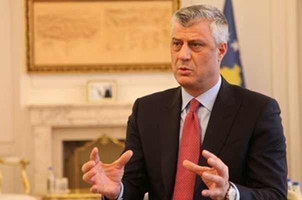 Косовският президент Хашим Тачи СНИМКА: Ройтерс
