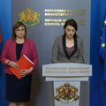 Корнелия Нинова и Лена Бориславова дадоха брифинг след заседанието на Министерския съвет.