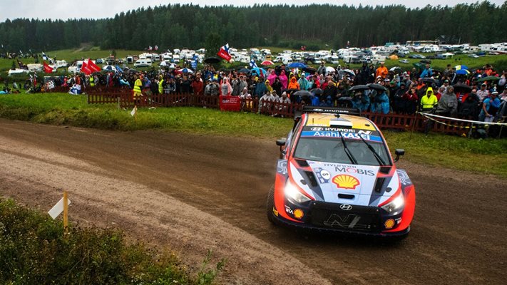 От Танак върви към трета победа на Рали Финландия СНИМКА: WRC