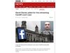 Арестуваха мъж заради Фейсбук-опцията "На живо"