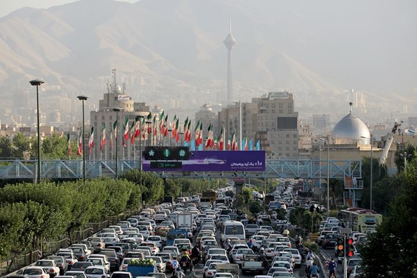 Кадър от Техеран, Иран: Ройтерс