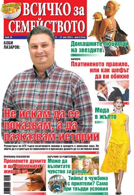 Боби Лазаров: Не искам да се показвам, а да разказвам истории