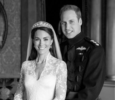 Кейт и Уилям на сватбата им Снимка: инстаграм/ princeandprincessofwales