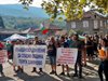 Протест заради лошото състояние на пътя до село Меляне