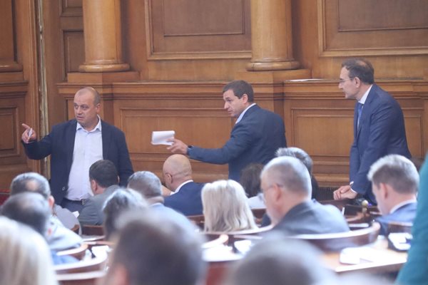 Момент от работата на парламента СНИМКА: Архив