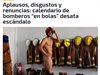 Пожарникари от Парагвай позираха голи за календар, за да съберат пари за оборудване