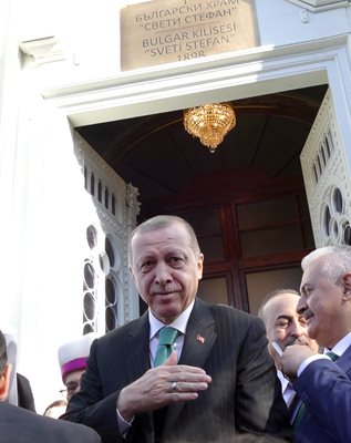 Президентът на Турция Реджеп Таип Ердоган