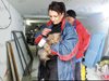 Пожарникар спаси куче от горяща къща в Дупница