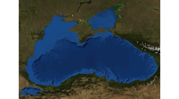 Старите и новите граници на Черно море.