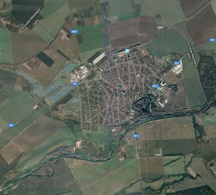 Близо 3,8 млн. лв. ще бъдат инвестирани в ремонта на обходния път на град Летница СНИМКА: Google Maps