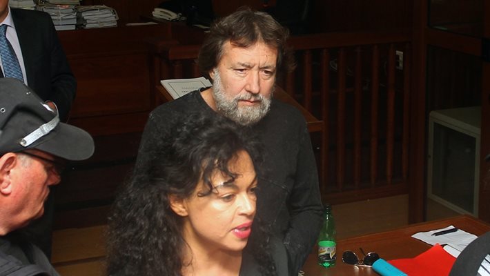 Евгения и Николай Баневи в съдебната зала