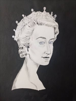 Рисунка на кралица Елизабет