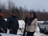 Министър Бъчварова на границата при Малко Търново, няма мигранти от декември