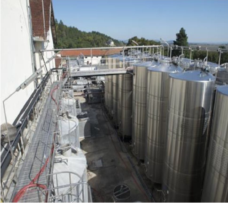Четирите винарни са с максимален капацитет за около 17 000 кг грозде.