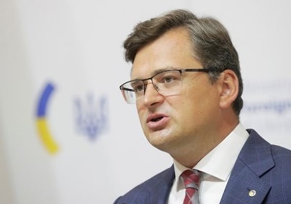 Украинският министър на външните работи Дмитро Кулеба СНИМКА: Ройтерс
