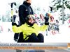 Българин в инвалидна количка кара ски (видео)