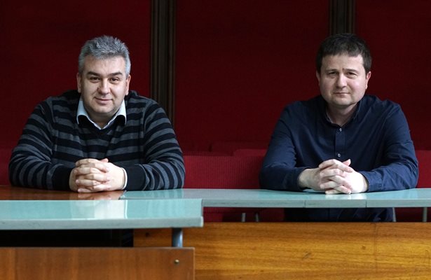 Иван Стоянов и Цветан Недялков са заедно в Националната музикална  академия “Панчо Владигеров”.