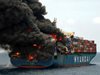 Пожар на кораб в река Елба, един е загинал, ранени са двама