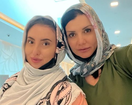 Катрин Тасева и Кали в Дубай
