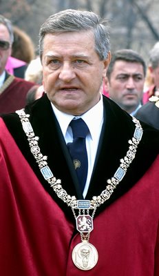 Боян Биолчев като ректор на Софийския университет