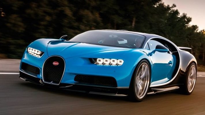 Bugatti Chiron: Най-бързата кола в света (Галерия)

