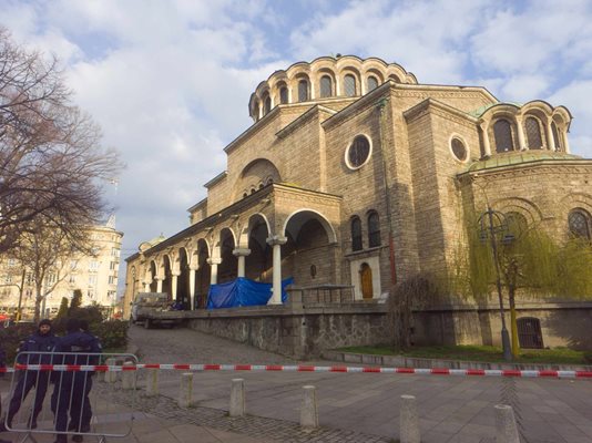 Митрополитската катедрала „Св. Неделя“, където патриарх Неофит ще бъде погребан СНИМКА: Георги Кюрпанов-Генк