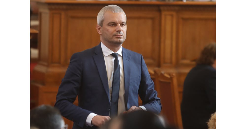 Scandal between GERB and “Vazrazhdane” over Kostadin Kostadinov’s speech