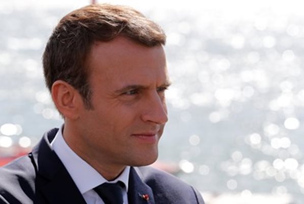 Президентът на Франция Еманюел Макрон   СНИМКА : Ройтерс