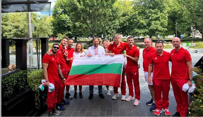 В Нова Зеландия националите по тенис ще бъдат подкрепяни от български фенове. Снимка: БФТ