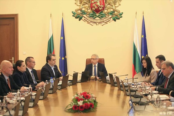 Заседание на Министерски съвет СНИМКА: Велислав Николов