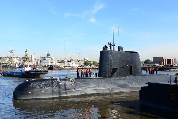 Аржентинската подводница „Сан Хуан“  СНИМКА: Ройтерс