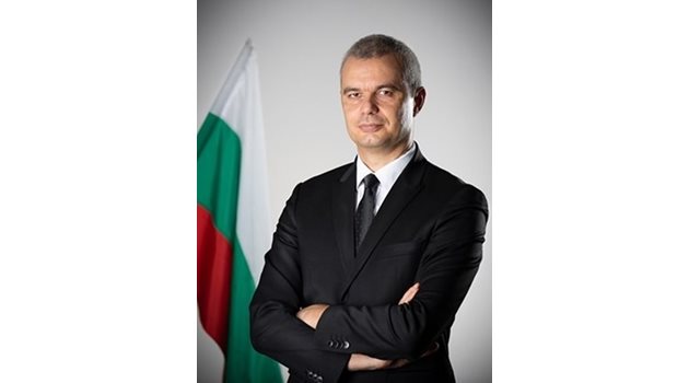 Костадин Костадинов СНИМКА: официален сайт на политическа партия "Възраждане"
