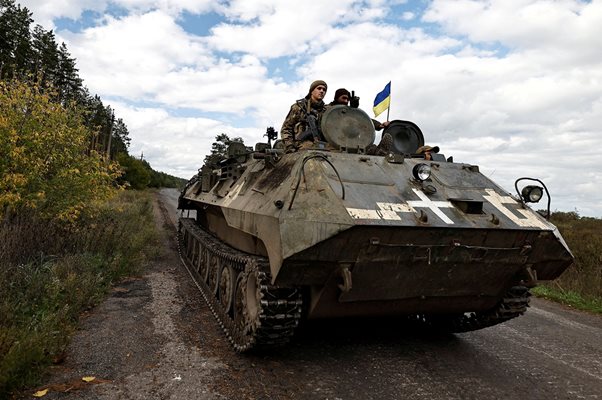 Украински военни СНИМКА: Ройтерс