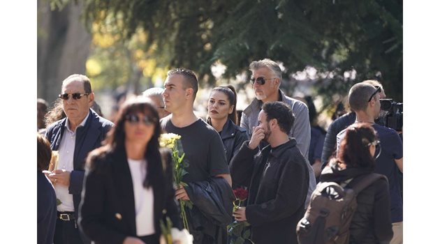 Поклонението на Кирил Маричков СНИМКА: Пламен Кодров