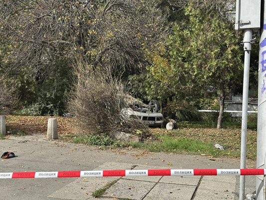 Пешеходец загина при катастрофа на булевард "Владимир Вазов" в София Снимка: Фейсбук/ Diana Russinova