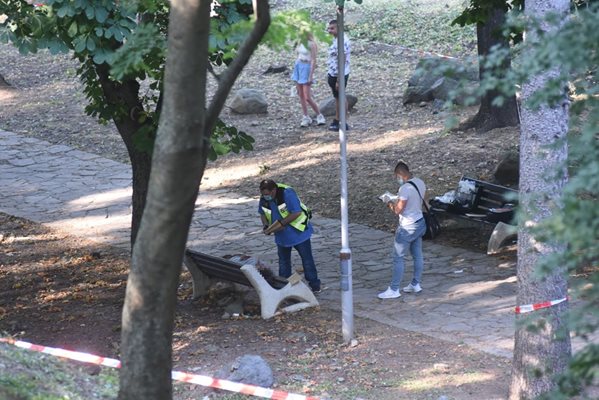 Убитата жена в Бояна
Снимка: Велислав Николов