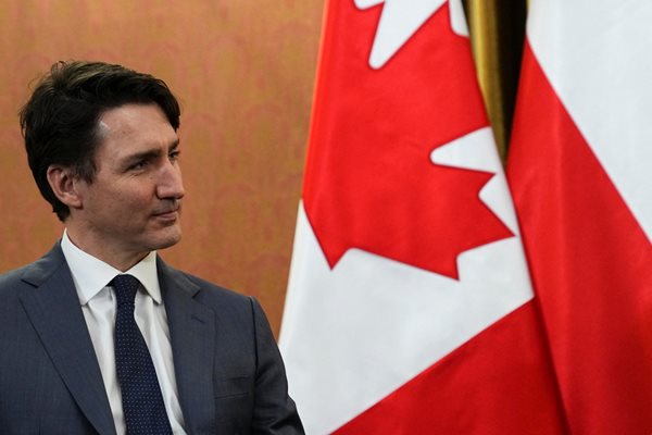Канадският премиер Джъстин Трюдо
СНИМКА: Ройтерс