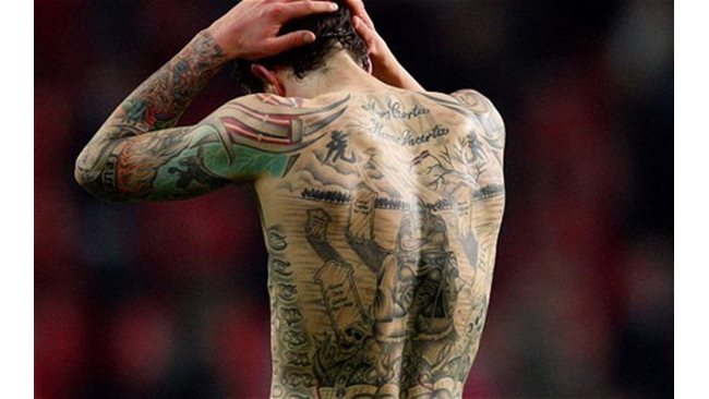 Top 10 Na Naj Dobre Tatuiranite Futbolisti 24chasa Bg