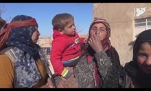 Сирийски граждани празнуват оттеглянето на ИДИЛ