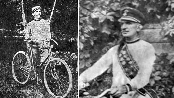 Христо Бучекчиев първи обиколил Европа с велосипед
