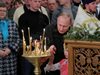 Путин срещна Рождество в древен манастир