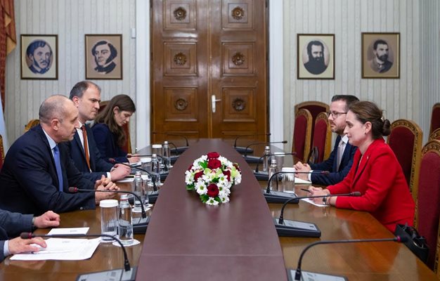 Президентът Румен Радев с Йорданка Чобанова
Снимка: Президентският прессекретариат