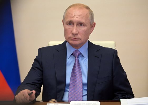 Президентът на Руската федерация Владимир Путин СНИМКА: Ройтерс