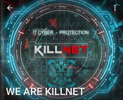 Логото на групировката We are killnet