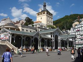 Карлови вари е най-престижният чешки SPA курорт.