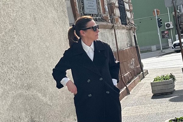 Росица Вангелова пред съда в Пловдив.