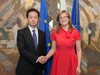 Захариева се срещна със зам.-министъра на външните работи на Китай Ван Чао (Снимки)