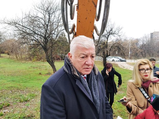 Кметът Здравко Димитров коментира идеята за новия музей на толерантността. Снимка: Авторът
